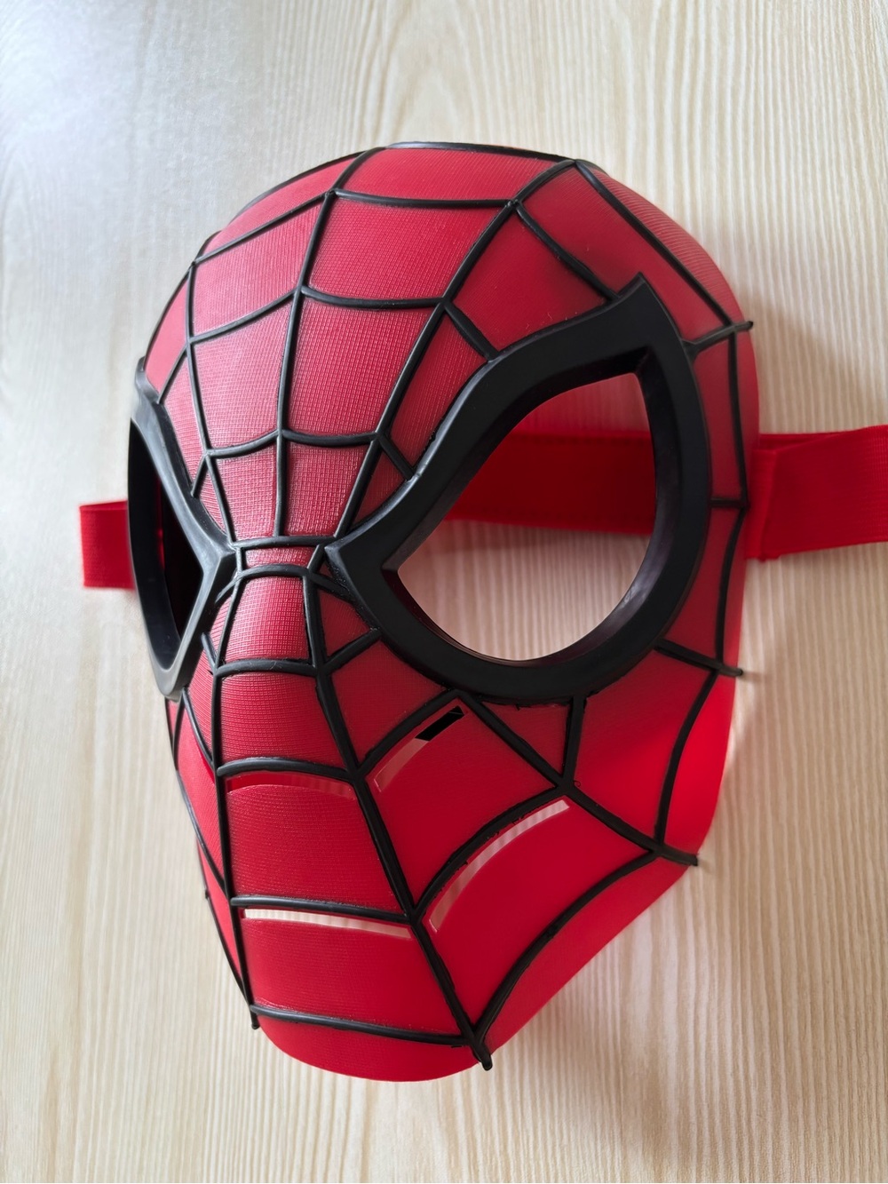 Marvel Hasbro Spider-Man Superhero Mask Adjustable Back Halloween Youth Kids - Picture 13 of 14